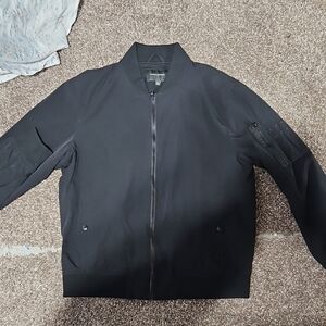 Banana Republic Classic Black Bomber Jacket